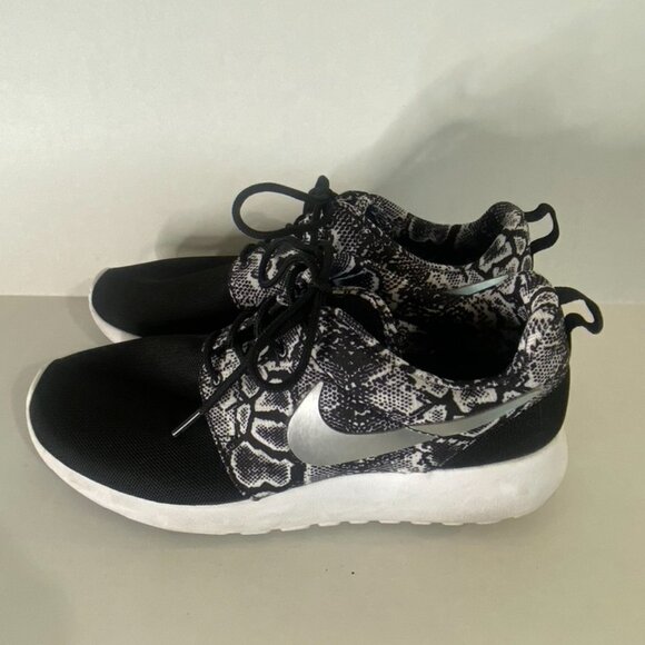 Nike Womens Flex Experience Python Snakeskin Print Fabric Upper Lace-Up Running - Picture 3 of 6